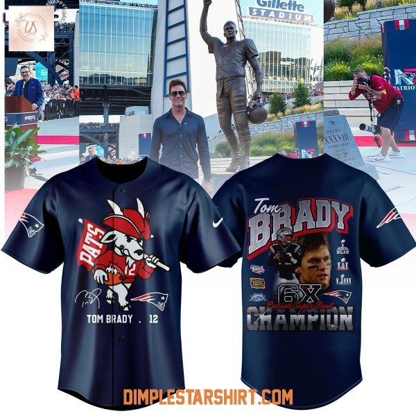 New England Patriots Unveil Statue Tom Brady Legend 2025 Jersey