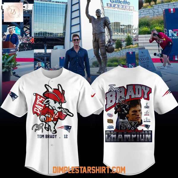 New England Patriots Unveil Statue Tom Brady Legend 2025 Jersey