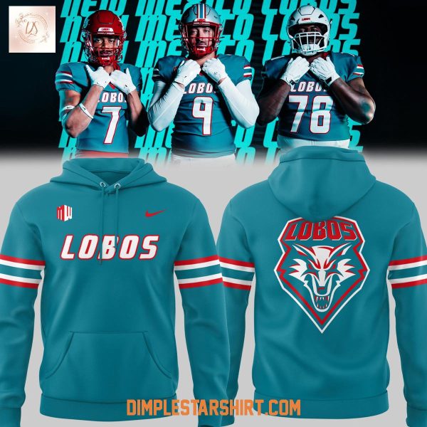 New Mexico Lobos Uniform 2025 Hoodie Shirt