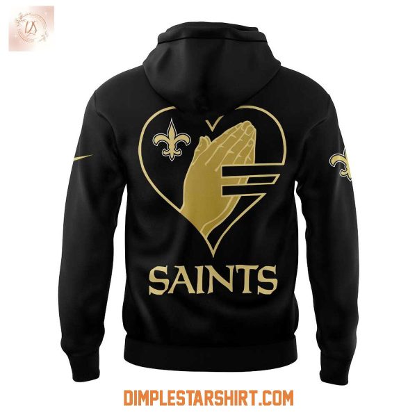 New Orleans Saints God Iz Love Hoodie Shirt