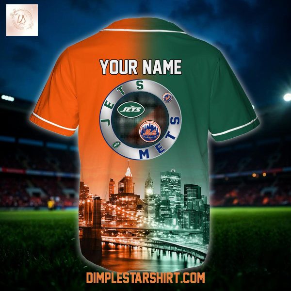 New York Jets x New York Mets Custom Jersey