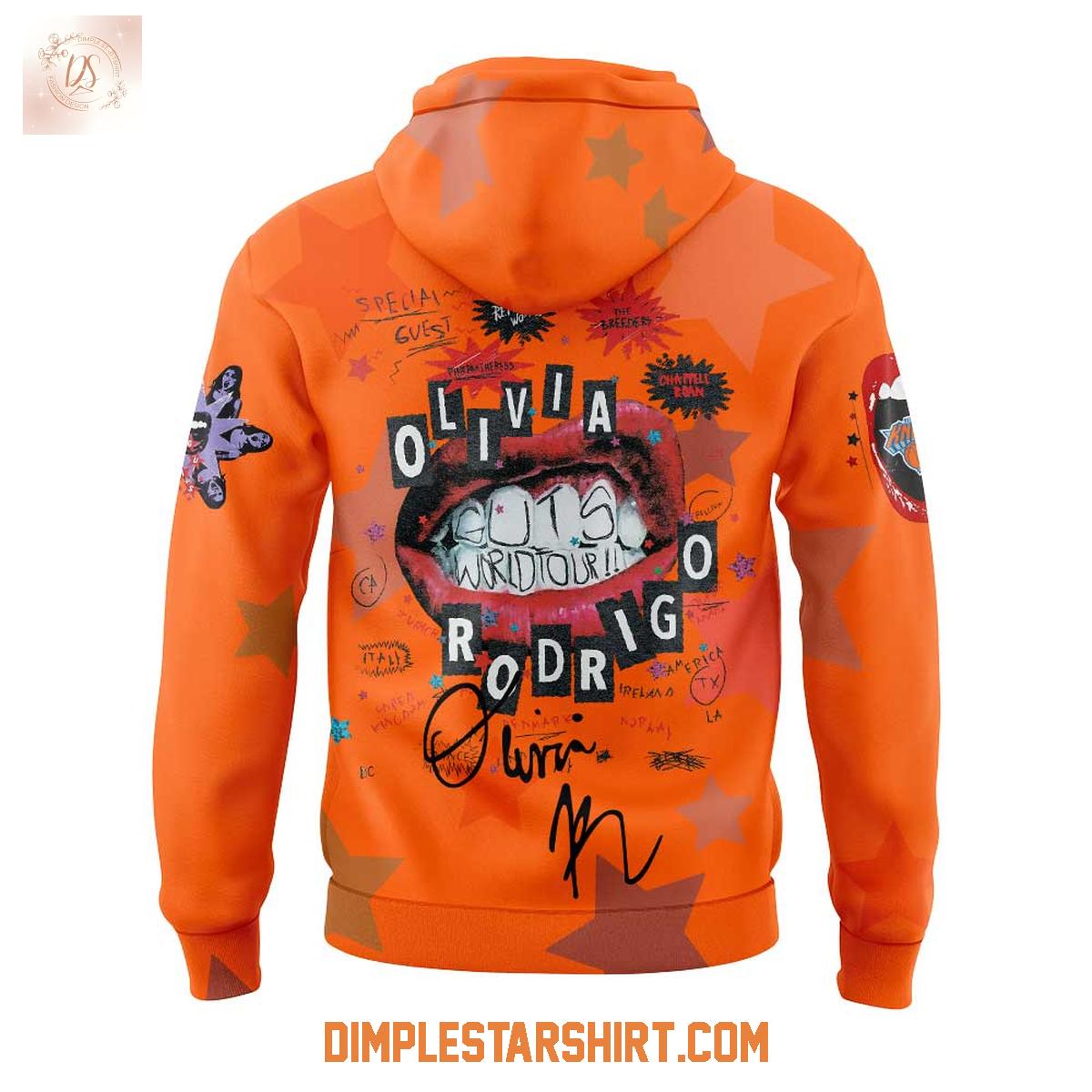 New York Knicks x Olivia Rodrigo Guts World Tour 2025 Hoodie Shirt New York Knicks x Olivia Rodrigo Guts World Tour 2025 Hoodie Shirt