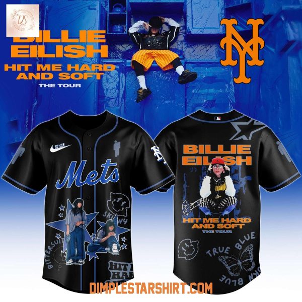 New York Mets x Billie Eilish Tour 2025 Jersey