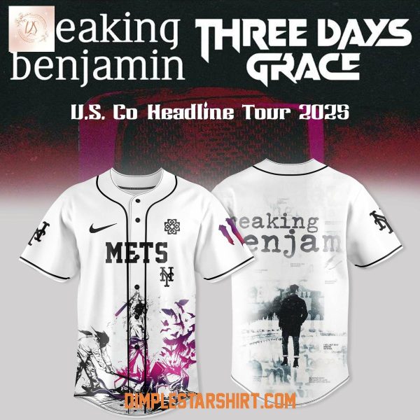 New York Mets x Breaking Benjamin US Co Headline Tour 2025 Jersey