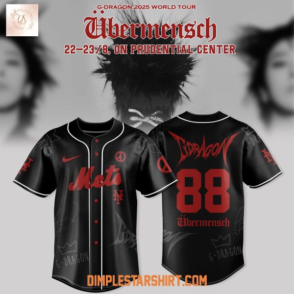 New York Mets x G-Dragon 2025 World Tour In USA Jersey