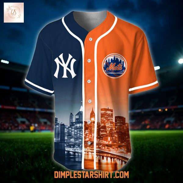 New York Mets x New York Yankees Custom Jersey