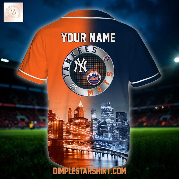 New York Mets x New York Yankees Custom Jersey