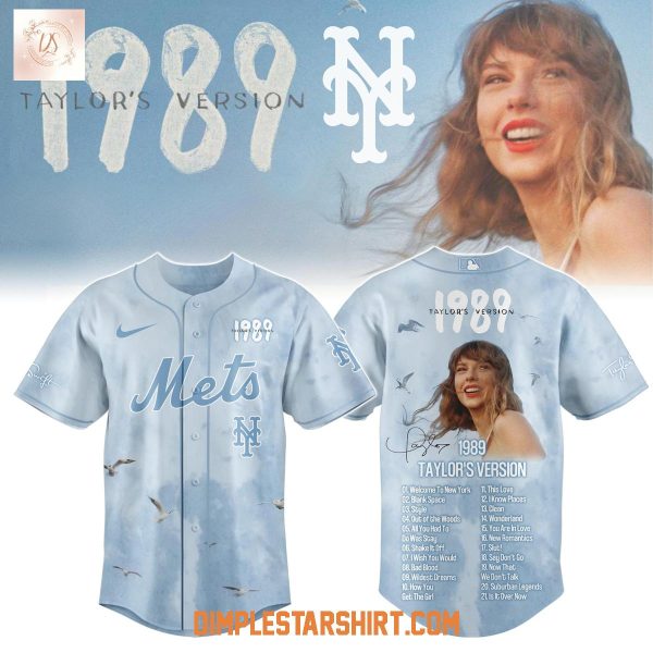New York Mets x Taylor Swift 1989 Taylor’s Version Jersey