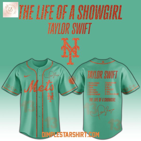 New York Mets x Taylor Swift The Life Of A Showgirl 2025 Jersey
