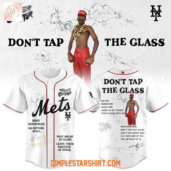 New York Mets x Tyler The Creator Don’t Tap The Glass 2025 Jersey