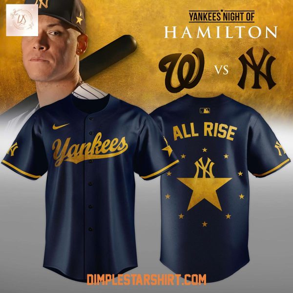 New York Yankees All Rise Hamilton 2025 Jersey