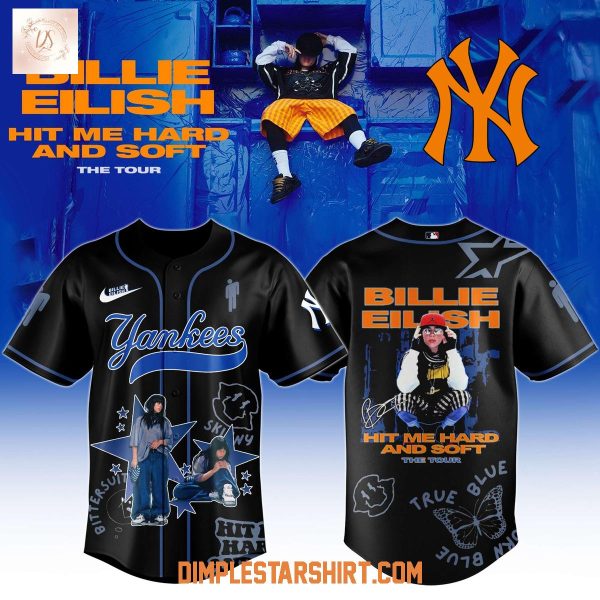 New York Yankees x Billie Eilish Tour 2025 Jersey