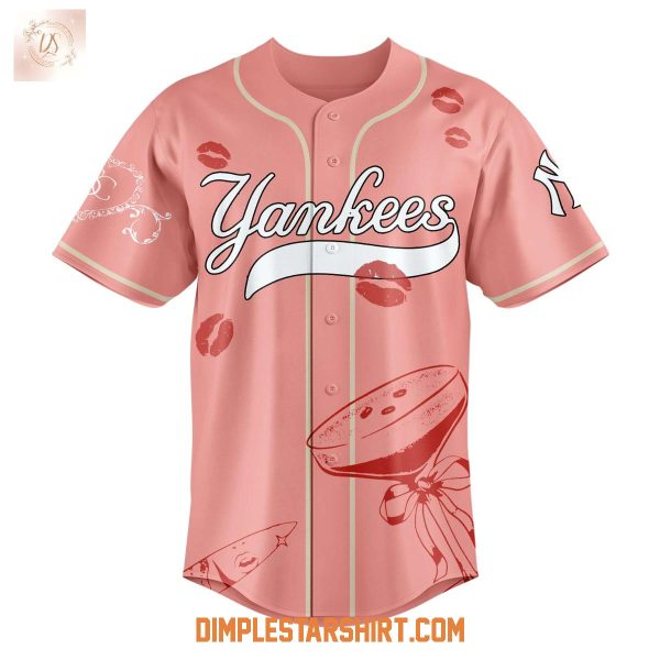 New York Yankees x Sabrina Carpenter Short N’ Sweet Tour Pink Jersey