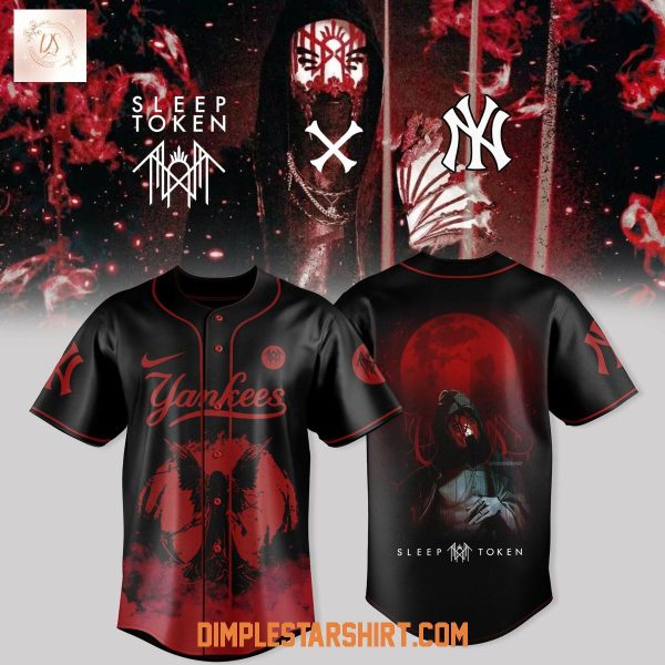 New York Yankees x Sleep Token Even In Arcadia Tour 2025 Jersey