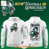 Notre Dame Fighting Irish Football Leprechaun New Logo Navy Hoodie Shirt