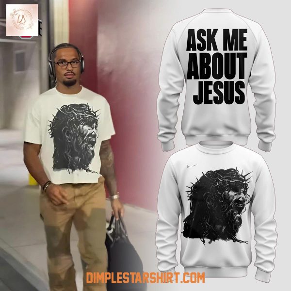 Ohio State Buckeyes Ask Me About Jesus Hoodie Shirt