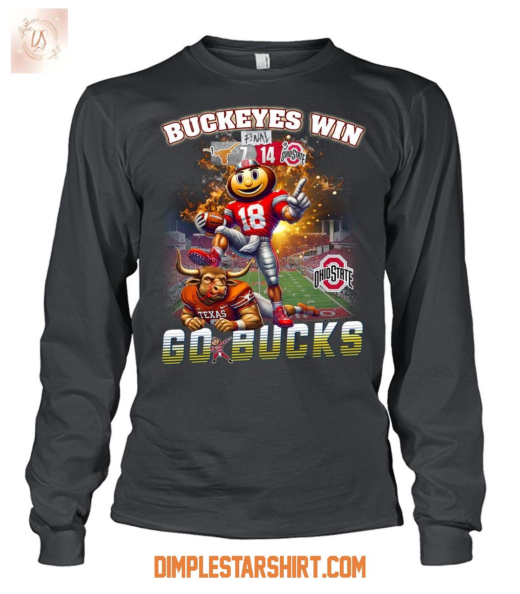 Ohio State Buckeyes Beat Texas Longhorns Agains The World T Shirt Ohio State Buckeyes Beat Texas Longhorns Agains The World T Shirt