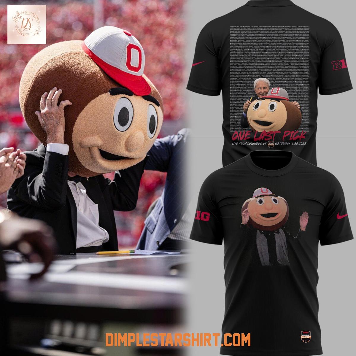 Ohio State Buckeyes Corso's One Last Pick Hoodie Shirt Ohio State Buckeyes Corso's One Last Pick Hoodie Shirt