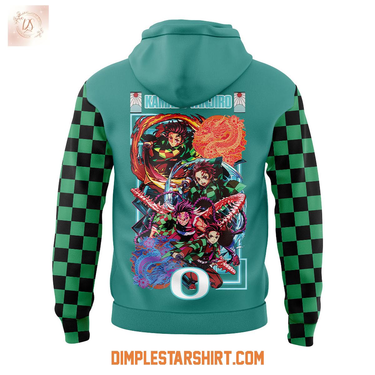 Oregon Ducks Demon Slayer Kamado Tanjiro Hoodie Shirt Oregon Ducks Demon Slayer Kamado Tanjiro Hoodie Shirt