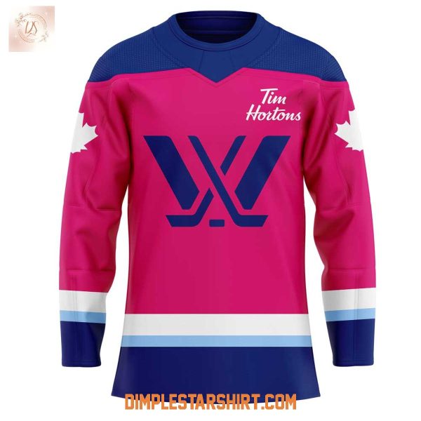 PWHL Barbie x Tim Hortons Custom Hockey Jersey