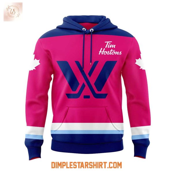 PWHL Barbie x Tim Hortons Custom Hoodie Shirt