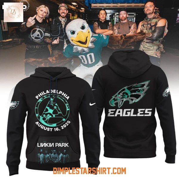 Philadelphia Eagles x Linkin Park From Zero World Tour Hoodie Shirt