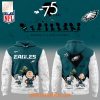 Minnesota Vikings 75th Anniversary Of Peanuts Hoodie Shirt