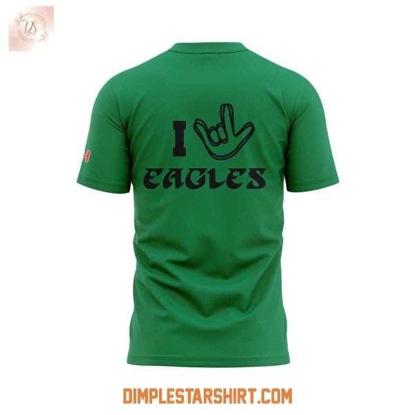 Philadelphia Eagles x NFL ASL Love Sign Hoodie Shirt