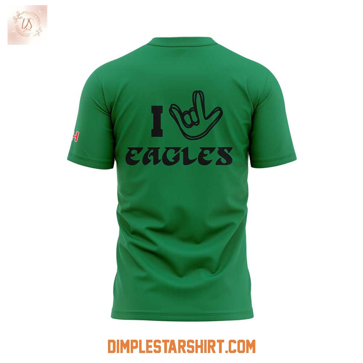 Philadelphia Eagles x NFL ASL Love Sign Hoodie Shirt Philadelphia Eagles x NFL ASL Love Sign Hoodie Shirt