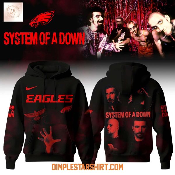 Philadelphia Eagles x System Of A Down 2025 Hoodie