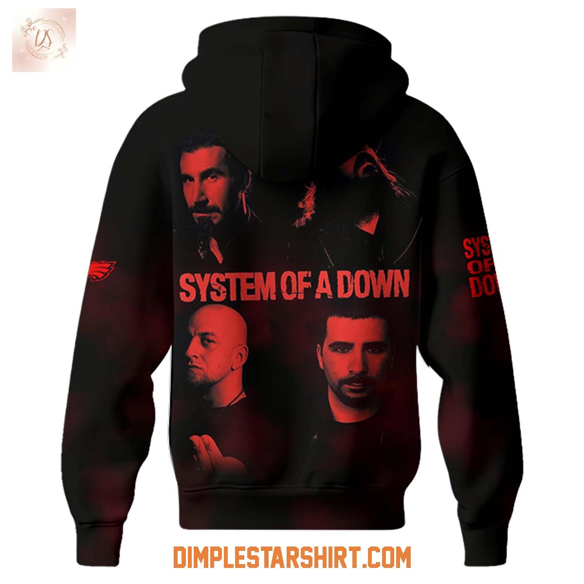 Philadelphia Eagles x System Of A Down 2025 Hoodie Philadelphia Eagles x System Of A Down 2025 Hoodie