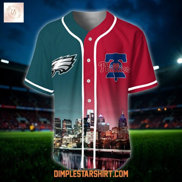 Philadelphia Eagles x Philadelphia Phillies Custom Jersey