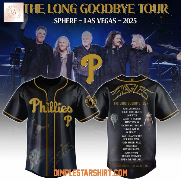 Philadelphia Phillies x Eagles The Long Goodbye Tour 2025 Jersey