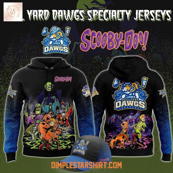 Roanoke Rail Yard Dawgs x Scooby Doo Night Hoodie Shirt