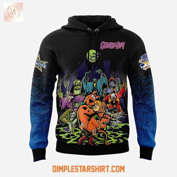 Roanoke Rail Yard Dawgs x Scooby Doo Night Hoodie Shirt