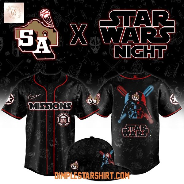 San Antonio Missions Star Wars Night Jersey