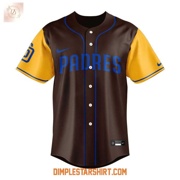 San Diego Padres Let’s Cartoon MLB Logo 2025 Jersey