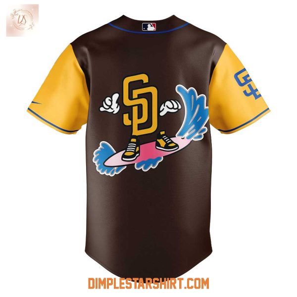 San Diego Padres Let’s Cartoon MLB Logo 2025 Jersey