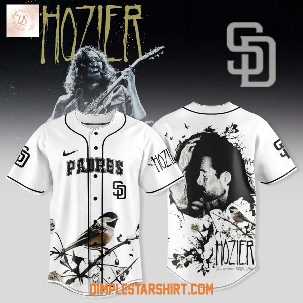 San Diego Padres x Hozier 2025 Unreal Unearth Tour Jersey