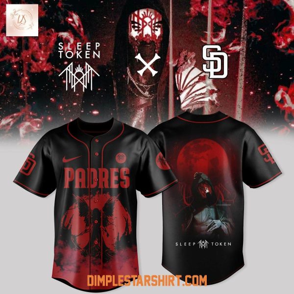 San Diego Padres x Sleep Token Even In Arcadia Tour 2025 Jersey