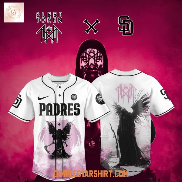 San Diego Padres x Sleep Token Even In Arcadia Tour 2025 Jersey