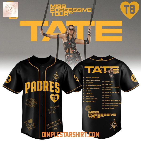 San Diego Padres x Tate McRae Miss Possessive Tour 2025 Jersey