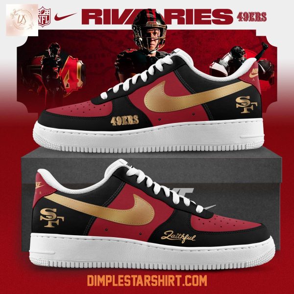 San Francisco 49ers Rivalries Faithful Air Force 1 Shoes