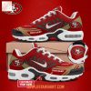 Notre Dame Fighting Irish Leprechaun Tech Stretch Deep Navy Air Max Shoess