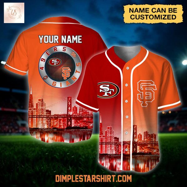 San Francisco 49ers x San Francisco Giants Custom Jersey