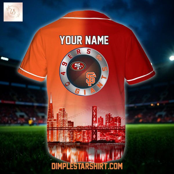 San Francisco 49ers x San Francisco Giants Custom Jersey