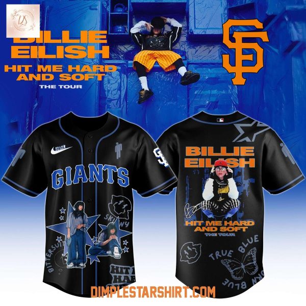San Francisco Giants x Billie Eilish Tour 2025 Jersey