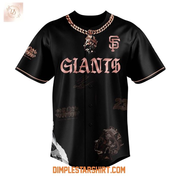 San Francisco Giants x Central Cee Can’t Rush Greatness 2025 Jersey