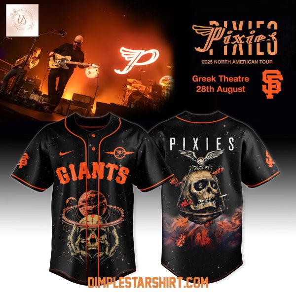 San Francisco Giants x Pixies North American Tour 2025 Jersey