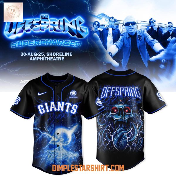 San Francisco Giants x The Offspring Supercharged Worldwide In ’25 Jersey